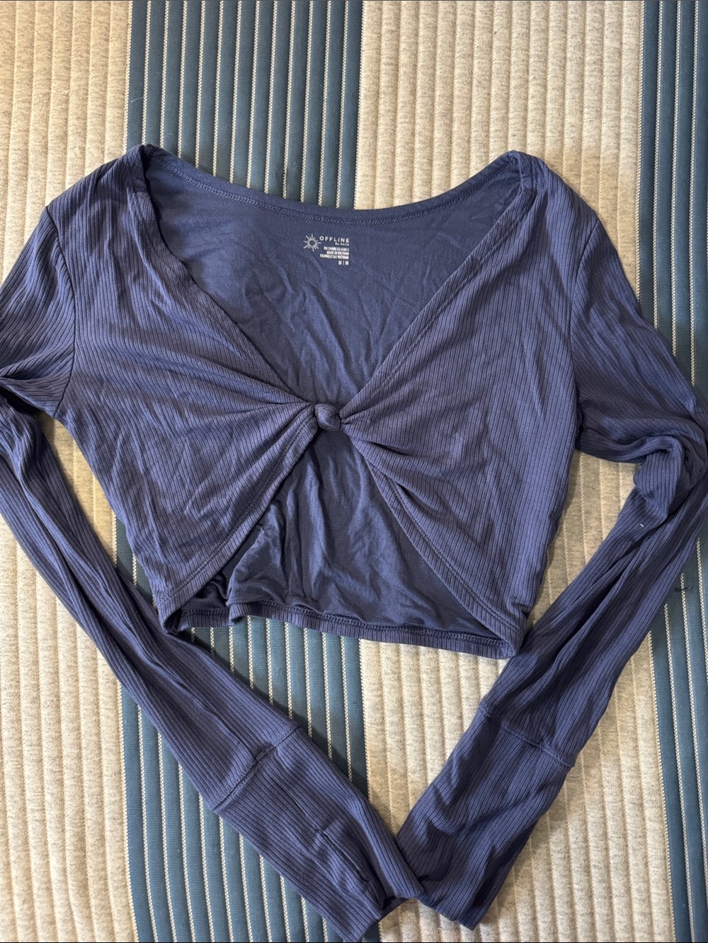 aerie cropped long sleeve